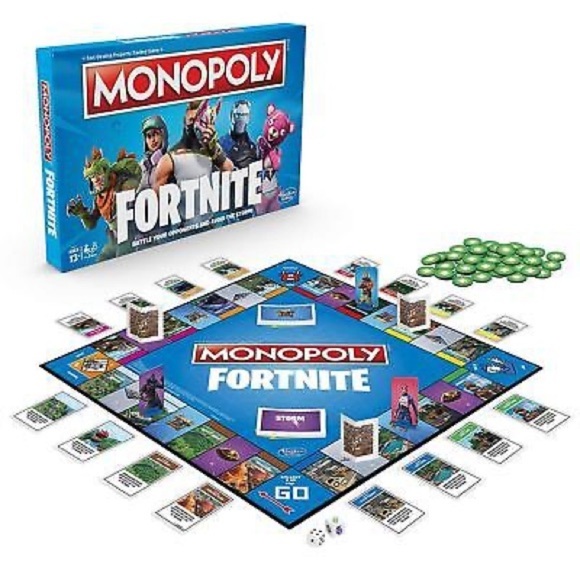 Monopoly Fortnite‎ Edition Property Trading Board Game by Hasbro 2018 - Picture 1 of 9